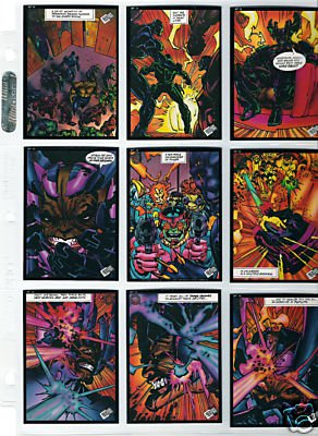 1993 Press Pass Tribe comic card set, 90 cards, NM/M