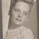 Alexis Smith arcade vending machine exhibit card, VG condition