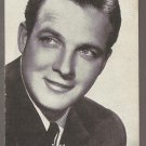 Bob Crosby arcade vending machine exhibit card, EX condition