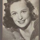 Geraldine Fitzgerald arcade vending machine exhibit card, Good condition