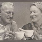 Judson Laire & Peggy Wood arcade vending machine exhibit card, Good condition