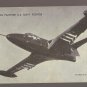 Grumman Panther US Navy Fighter plane jets arcade vending machine exhibit card, VG