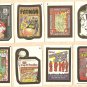 22 different Topps Wacky Packages non-sports trading stickers cards NM/M - lot #1