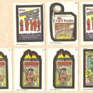 7 Topps Wacky Packages non-sports trading stickers cards NM/M - lot #3