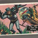 1966 Topps Batman (black bat) non-sports trading card #37 NM A Trap For Batman