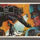 1966 Topps Batman (black bat) non-sports trading card #34 NM Deadly Claws