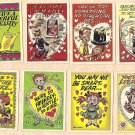 20 different 1959 Topps Funny Valentines non-sports cards, EX - NM/M