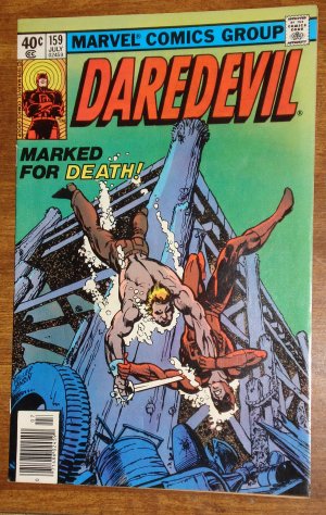 Daredevil #159 (C) comic book, Marvel Comics, VF/NM condition, 2nd Frank Miller