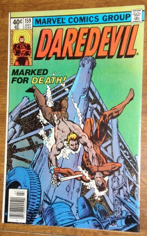 Daredevil #159 (E) comic book, Marvel Comics, VF/NM condition, 2nd Frank Miller