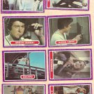 8 different 1968 Topps Mod Squad TV show cards 7, 13, 19, 21, 22, 23, 35, 40, Lot#1