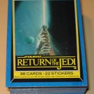 1983 Topps Return of the Jedi Series 2 cards, near set, 4 cards missing, EX/NM Luke Skywalker