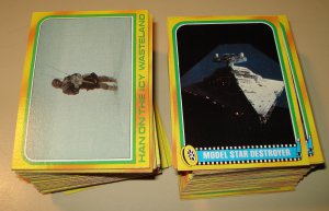 178 assorted 1980 Topps Star Wars Empire Strikes Back Series 3 card set (yellow) NM/M Darth Vader