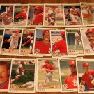 1990 Upper Deck St. Louis Cardinals baseball card team set, NM/M