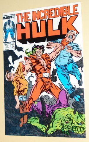 Marvel Comics - The Incredible Hulk #330 comic book, VF/NM condition, 1st Todd McFarlane art