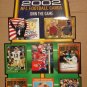 2002 Topps promo promotional football card display - never used!