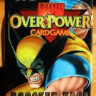 5 Packs of Marvel Overpower CCG card game booster pack 17 Cards - MINT never opened