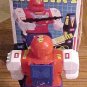 Galaxy Super Mechanic Fighter Robot battery operated toy robot 9" NM in box