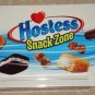 Hostess Snack Zone spinner rack store display sign, 6" x 10" near perfect, twinkies, cupcakes