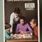 1980's (?) S & R (Selchow & Righter) games catalog, VG, Scrabble, Backgammon, many more!