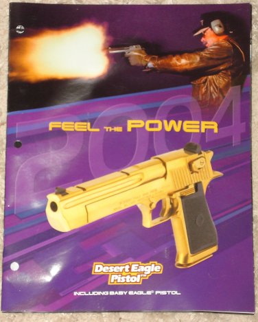 2000's Desert Eagle handgun & accessories catalog - guns, parts, mags, and much more