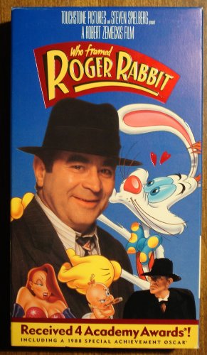 Who Framed Roger Rabbit VHS video tape movie film, Steven Spielberg ...