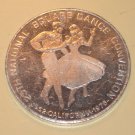 1976 25th Anniversary Square Dance Convention aluminum coin token