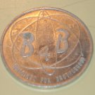 YMCA B4B Building For Brotherhood aluminum coin token
