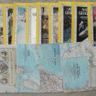 1964 National Geographic Magazine - full entire complete year January  - December - 12 issues