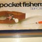 Popeil's Pocket Fisherman spin casting outfit fishing rod & reel - 1972 w/ box Ron Popeil