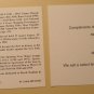 Stan Musial (A) signed (autographed, signature) souvenir card St. Louis Cardinals Hall of Fame HOF