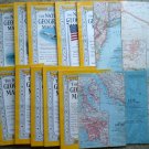 1959 National Geographic Magazine - full entire complete year January  - December - 12 issues