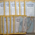 1946 National Geographic Magazine - full entire complete year January  - December - 12 issues