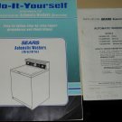 Sears Kenmore washing machine (washer) repair manual & parts list