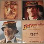 4 Indiana Jones & The Last Crusade movie lobby style cards photos, never displayed! Harrison Ford