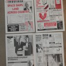 Alien Nation - Alien National Inquirer newsletter newspaper promo, rare, NM