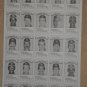 1987 St. Louis Post-Dispatch newspaper NL Champions Cardinals metal printing plate, RARE!