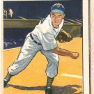 1950 Bowman baseball card #42 Art Houtteman VG (miscut) Detroit Tigers