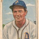 1950 Bowman baseball card #49 Elmer Valo fair Philadelphia A's
