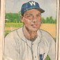 1950 Bowman baseball card #53 (B) Clyde Vollmer fair/good Washington Senators