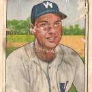 1950 Bowman baseball card #53 (C) Clyde Vollmer fair Washington Senators