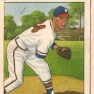 1950 Bowman baseball card #57 Vernon Bickford VG- (miscut) Boston Braves