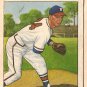 1950 Bowman baseball card #57 Vernon Bickford VG- (miscut) Boston Braves