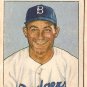 1950 Bowman baseball card #58 (B) Carl Furillo good Brooklyn Dodgers