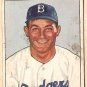 1950 Bowman baseball card #58 (C) Carl Furillo G/VG Brooklyn Dodgers