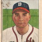 1950 Bowman baseball card #74 (B) Johnny Antonelli VG Boston Braves