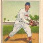 1950 Bowman baseball card #80 (B) Howard Fox good Cincinnati Reds
