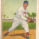 1950 Bowman baseball card #80 Howard Fox G/VG Cincinnati Reds