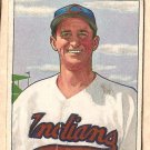 1950 Bowman baseball card #132 (B) James Vernon VG Cleveland Indians