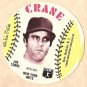 1976 Crane Potato Chips baseball disc card Joe Torre New York Mets NM OC