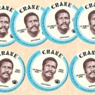 1976 Crane Potato Chips football disc card James Harris Los Angeles Rams NM/M OC 7 cards LOT3